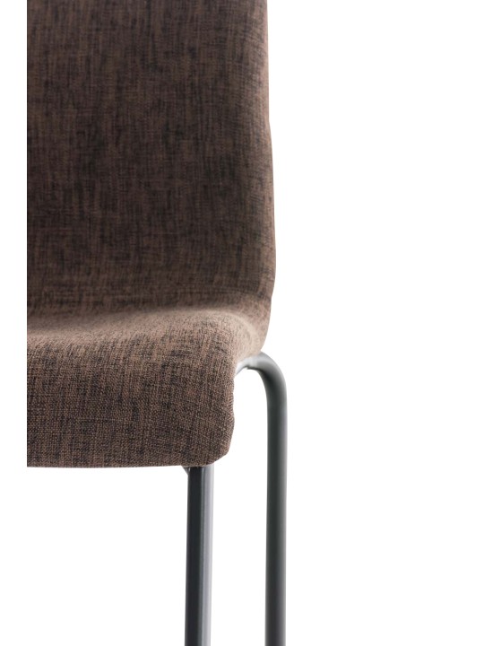 Barkruk Hoover stof 4-poots frame, bruin