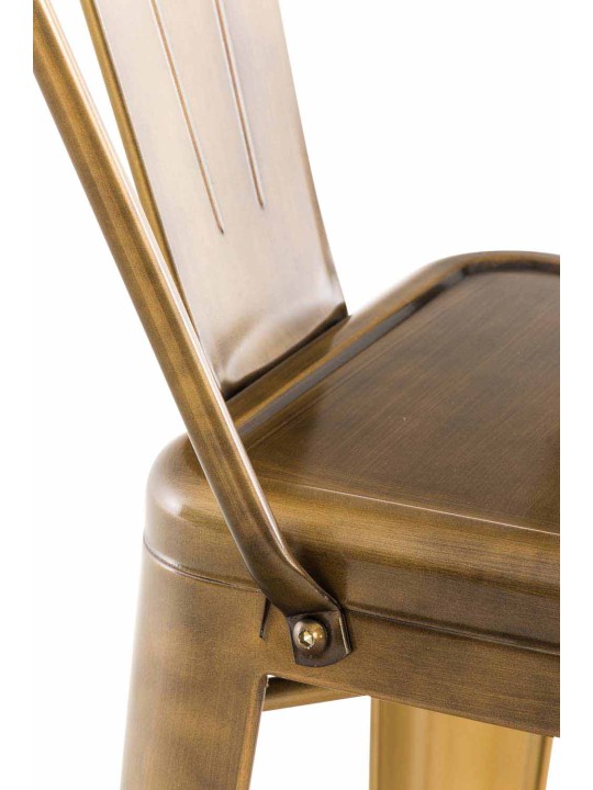 Set van 2 barkrukken Aiden, goud