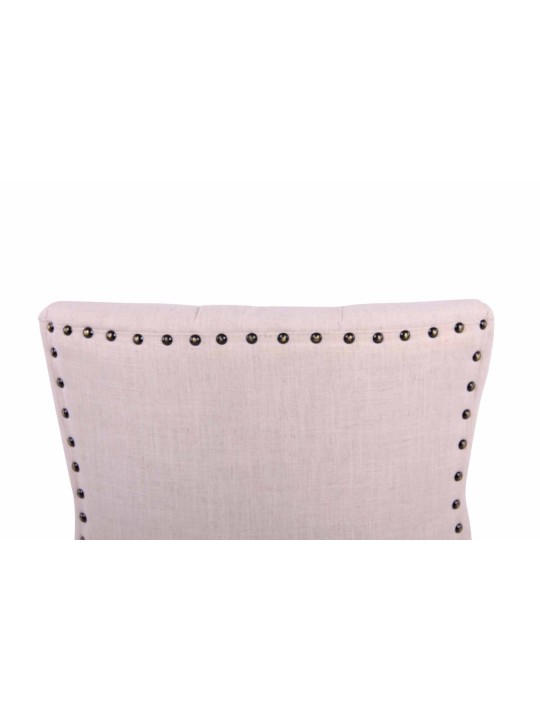 Eetkamerstoel Aberdeen stof antiek, crème