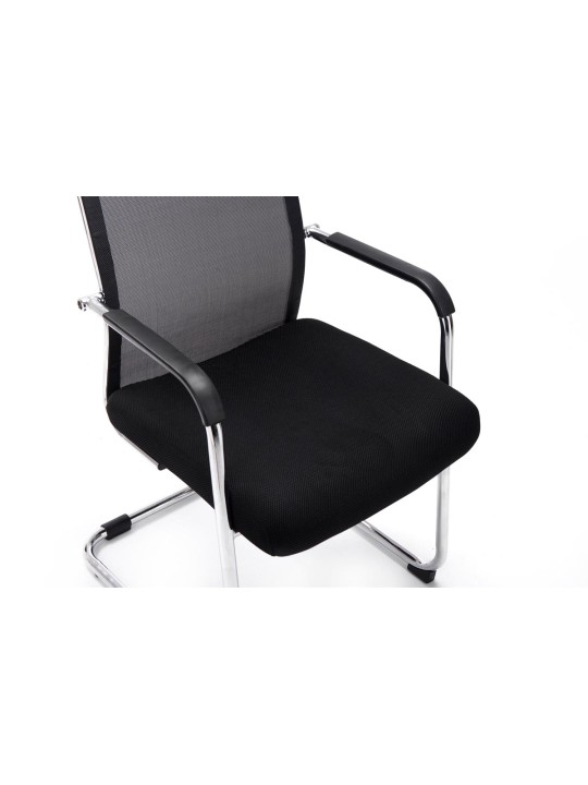 Bezoekersstoel Brenda V2, zwart Bezoekersstoel Brenda V2, zwart