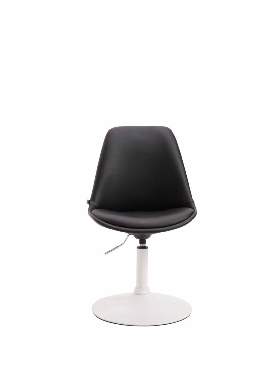 Stoel Maverick W kunstleer, zwart