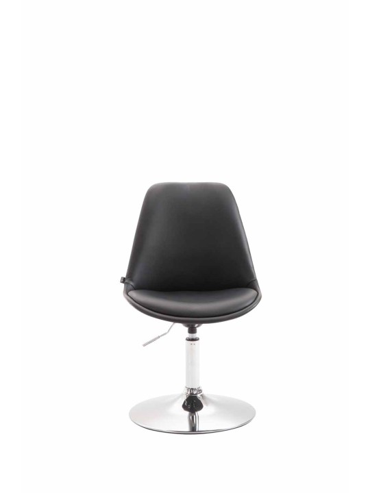 Stoel Maverick C kunstleer, zwart