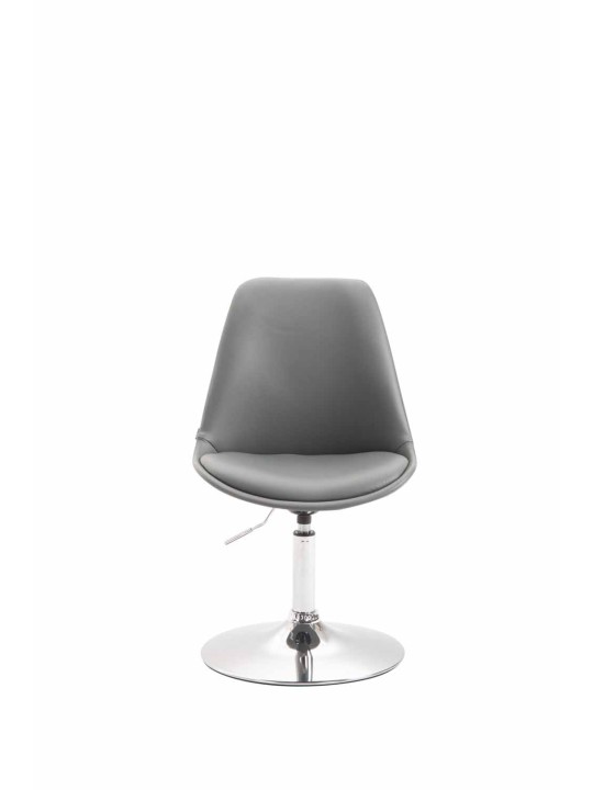 Stoel Maverick C kunstleer, grijs