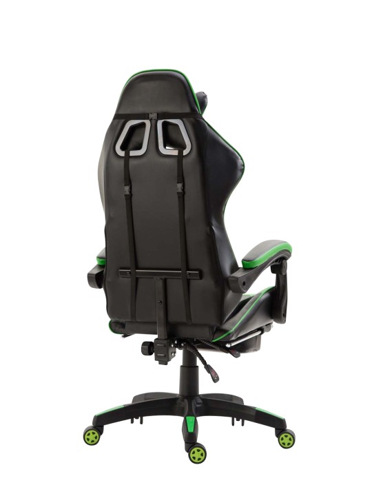 Bureaustoel Ignite kunstleer, zwart/groen