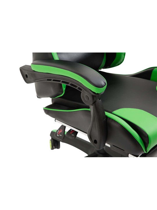 Bureaustoel Ignite kunstleer, zwart/groen