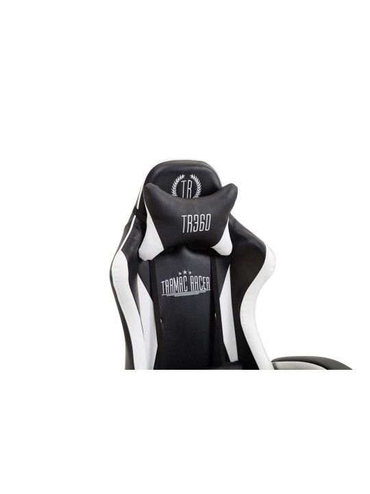 Bureaustoel Ignite kunstleer, zwart/wit