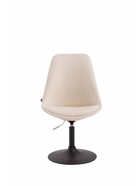 Stoel Maverick B kunstleer, crème