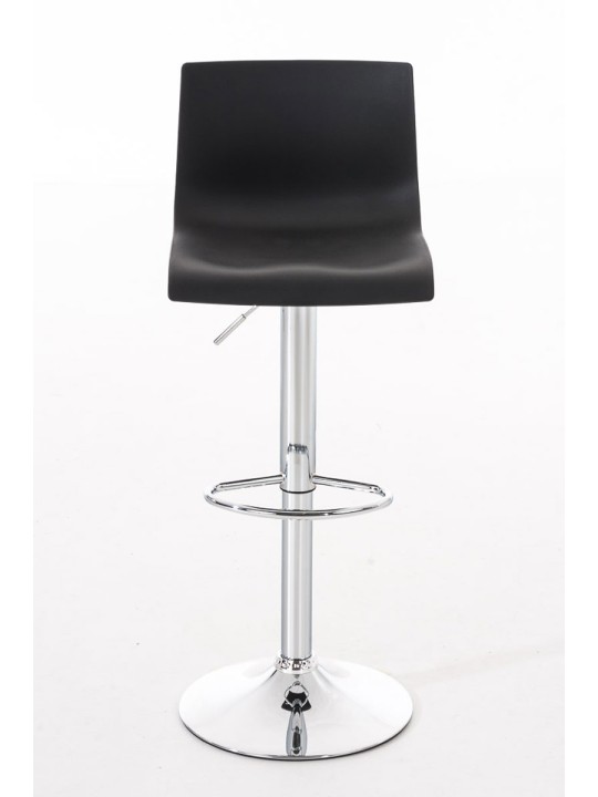 Set van 2 barkrukken Hoover kunststof chroom, zwart