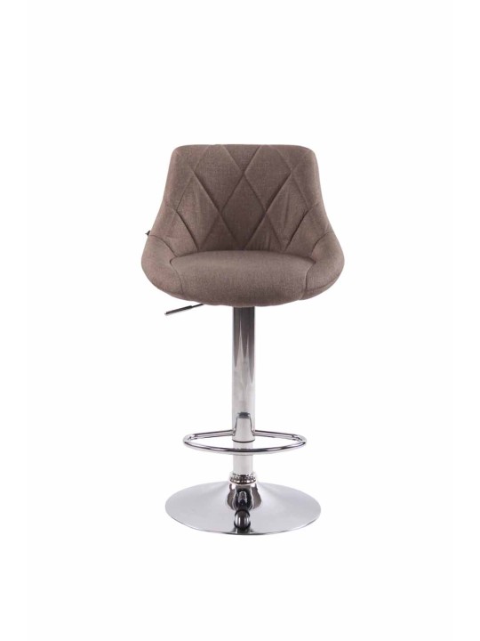 Set van 2 barkrukken Lazio stof C, taupe