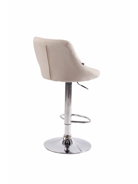 Set van 2 barkrukken Lazio stof C, crème