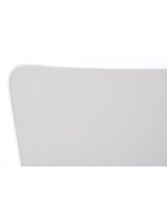 Set van 2 bezoekersstoelen Aaron, wit Set van 2 bezoekersstoelen Aaron, wit