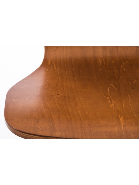 Set van 2 bezoekersstoelen Aaron, bruin