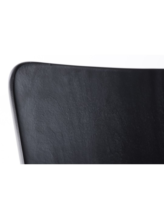 Set van 2 bezoekersstoelen Aaron, zwart