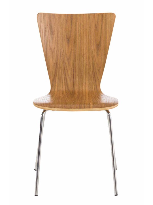 Set van 2 bezoekersstoelen Aaron, eiken Set van 2 bezoekersstoelen Aaron, eiken