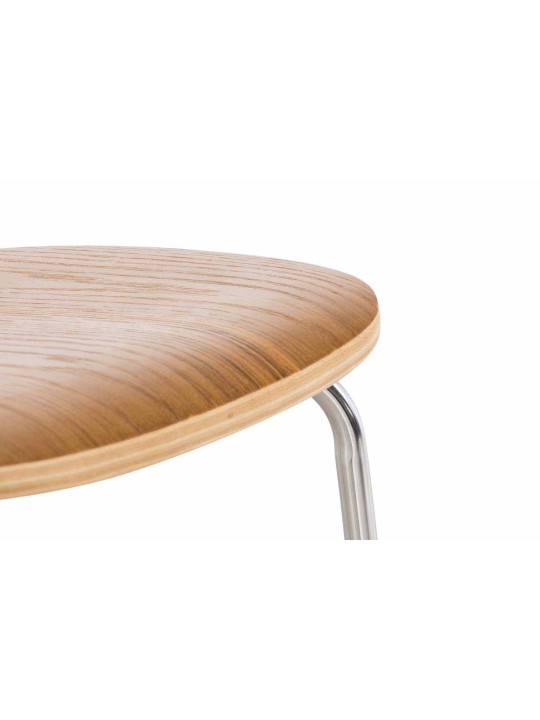 Set van 2 bezoekersstoelen Aaron, eiken Set van 2 bezoekersstoelen Aaron, eiken