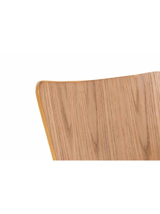 Set van 2 bezoekersstoelen Aaron, eiken Set van 2 bezoekersstoelen Aaron, eiken