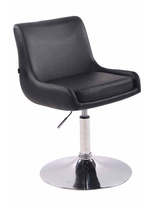 Lounger Club kunstleer, zwart