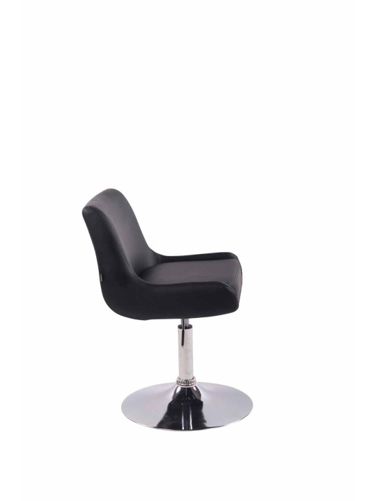 Lounger Club kunstleer, zwart