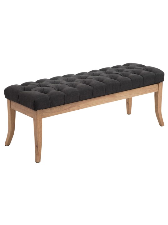 Bank Ramses stof antiek-licht 120, donkergrijs Bank Ramses stof antiek-licht 120, donkergrijs