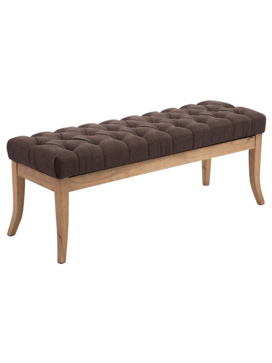 Bank Ramses stof antiek-licht 120, bruin Bank Ramses stof antiek-licht 120, bruin