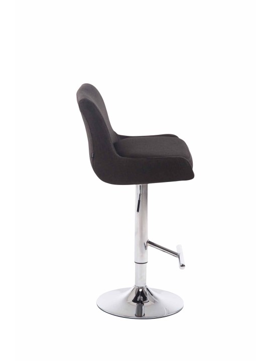 Barkruk Club stof C, donkergrijs