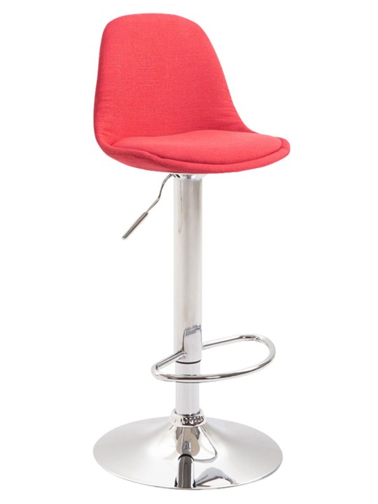 Barkruk Kiel stof, rood Barkruk Kiel stof, rood