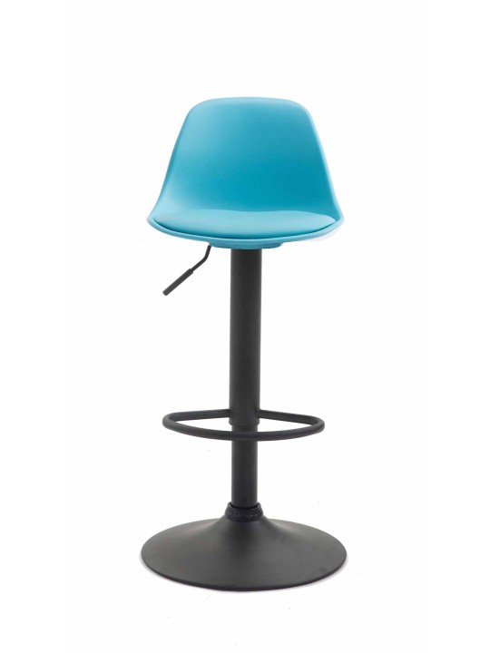 Barkruk Kiel kunstleer, blauw