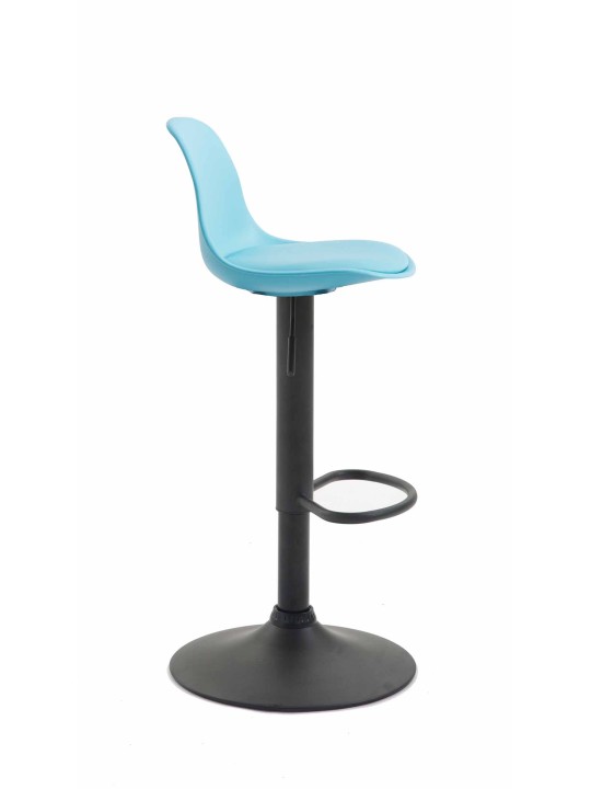 Barkruk Kiel kunstleer, blauw