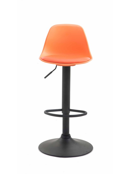 Barkruk Kiel kunstleer, oranje