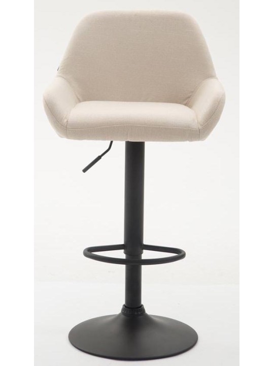 Set van 2 barkrukken Braga stof, crème