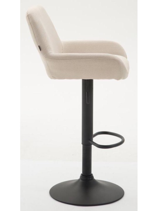 Set van 2 barkrukken Braga stof, crème