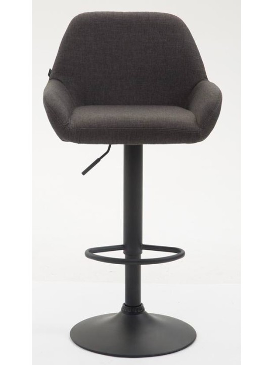 Set van 2 barkrukken Braga stof, donkergrijs