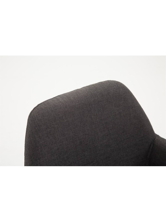 Set van 2 barkrukken Braga stof, donkergrijs