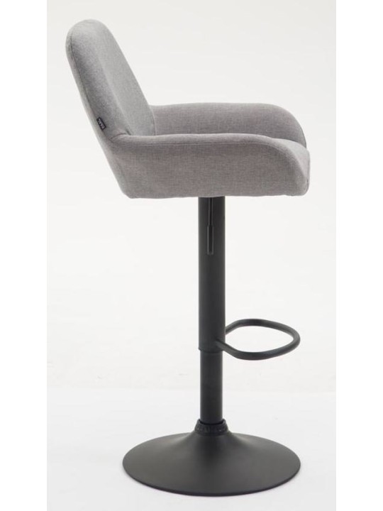 Set van 2 barkrukken Braga stof, grijs Set van 2 barkrukken Braga stof, grijs