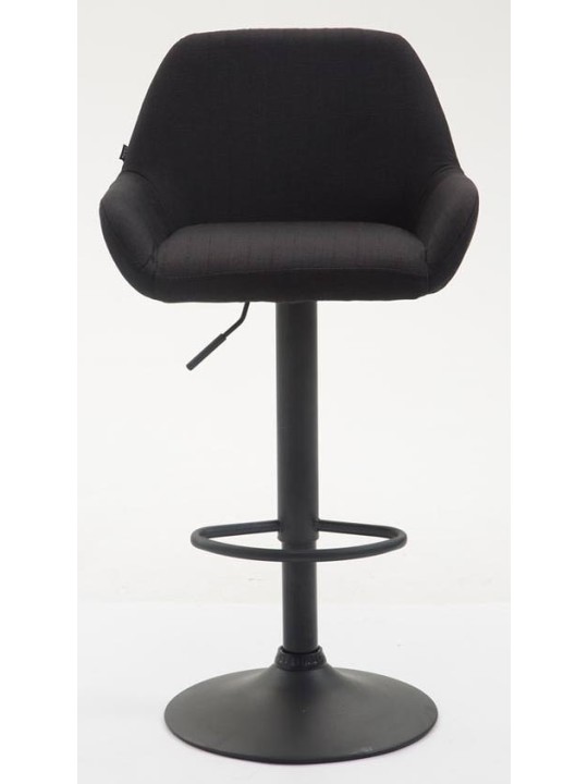 Set van 2 barkrukken Braga stof, zwart Set van 2 barkrukken Braga stof, zwart