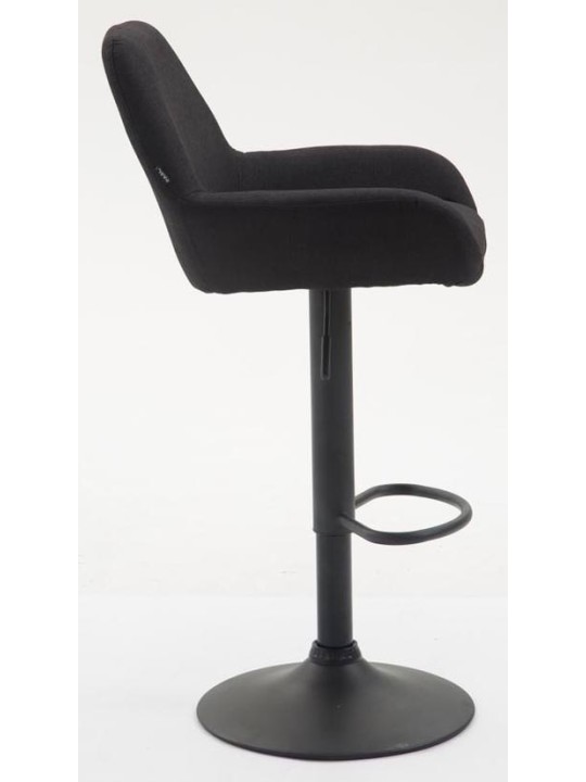 Set van 2 barkrukken Braga stof, zwart Set van 2 barkrukken Braga stof, zwart