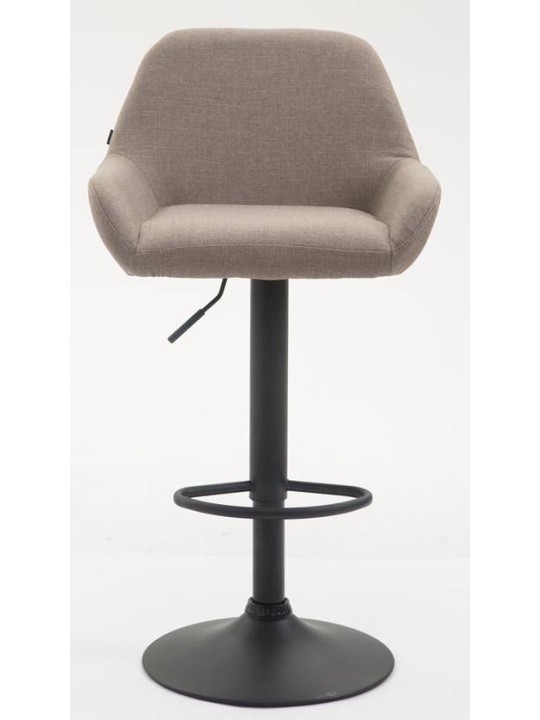 Set van 2 barkrukken Braga stof, taupe