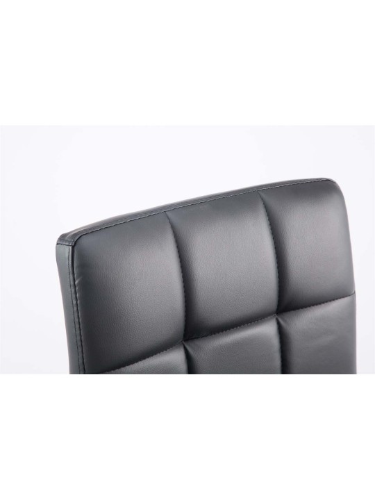 Set van 2 barkrukken Palma V2 kunstleer, zwart Set van 2 barkrukken Palma V2 kunstleer, zwart