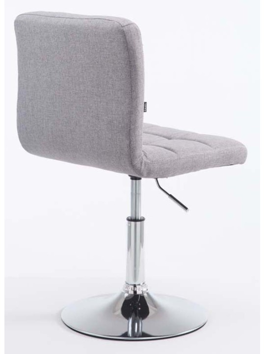 Set van 2 barkrukken Palma V2 stof, grijs Set van 2 barkrukken Palma V2 stof, grijs