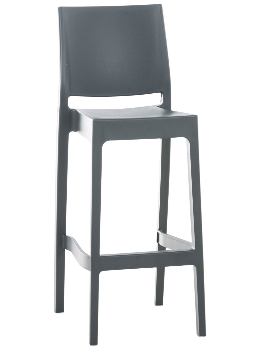 Barkruk Maya, donkergrijs