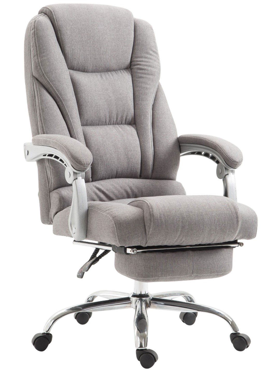 Bureaustoel Pacific stof, grijs