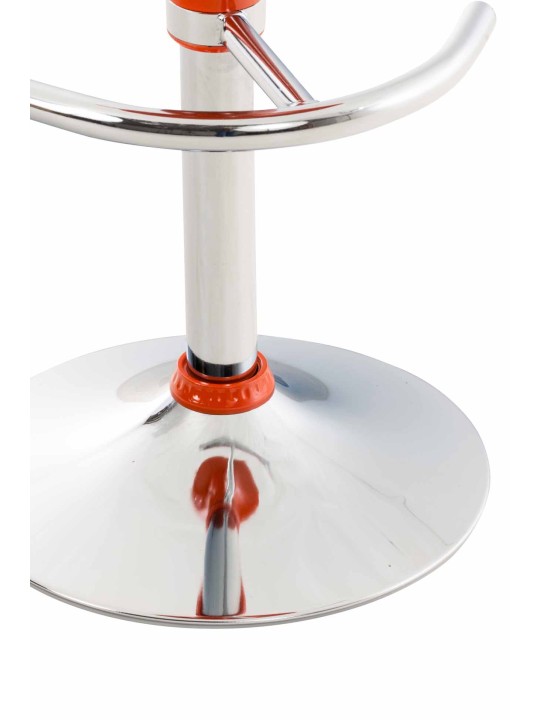 Set van 2 barkrukken Zadel, oranje