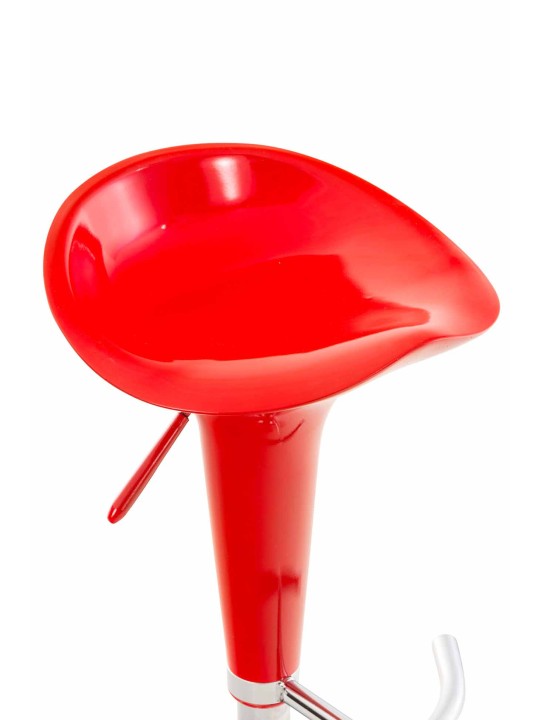 Set van 2 barkrukken Zadel, rood