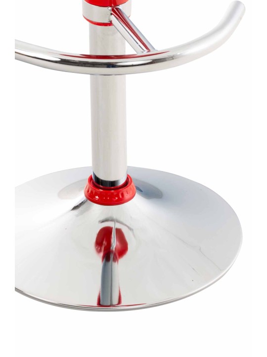 Set van 2 barkrukken Zadel, rood