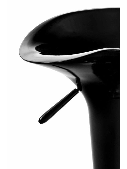 Set van 2 barkrukken Zadel, zwart