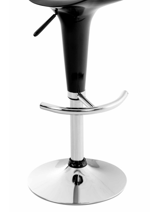 Set van 2 barkrukken Zadel, zwart