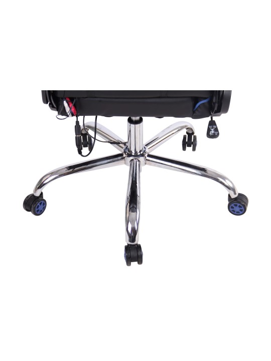 Bureaustoel Limit XM kunstleer, zwart/blauw Bureaustoel Limit XM kunstleer, zwart/blauw