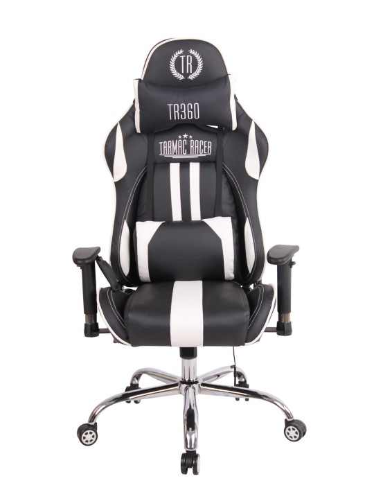 Bureaustoel Limit XM kunstleer, zwart/wit