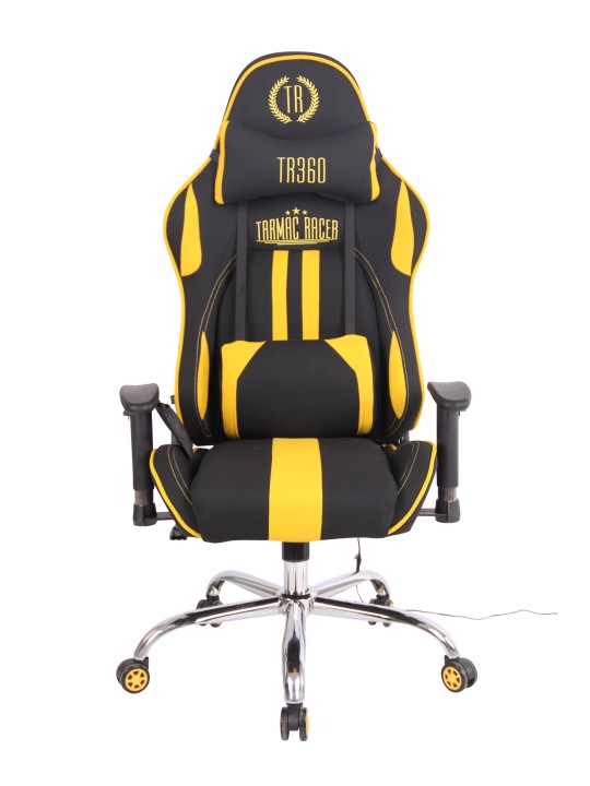 Bureaustoel Limit XM stof, zwart/geel