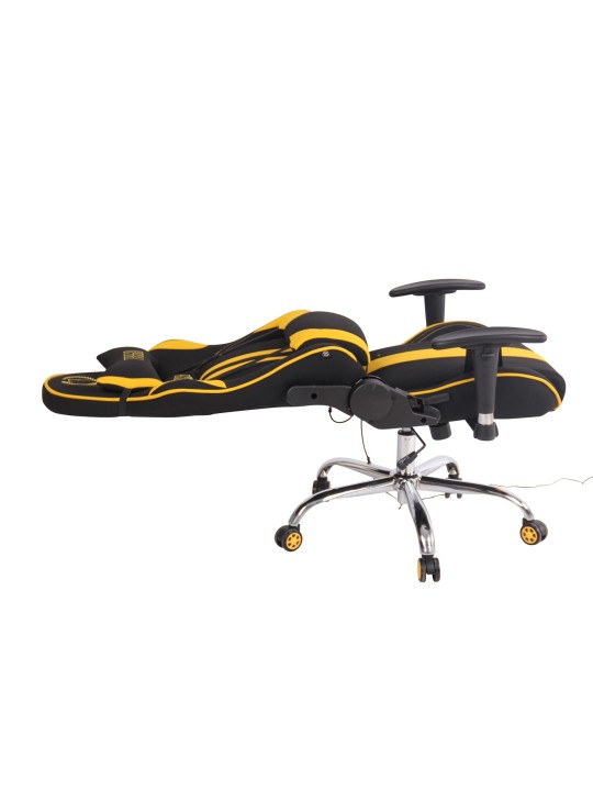 Bureaustoel Limit XM stof, zwart/geel